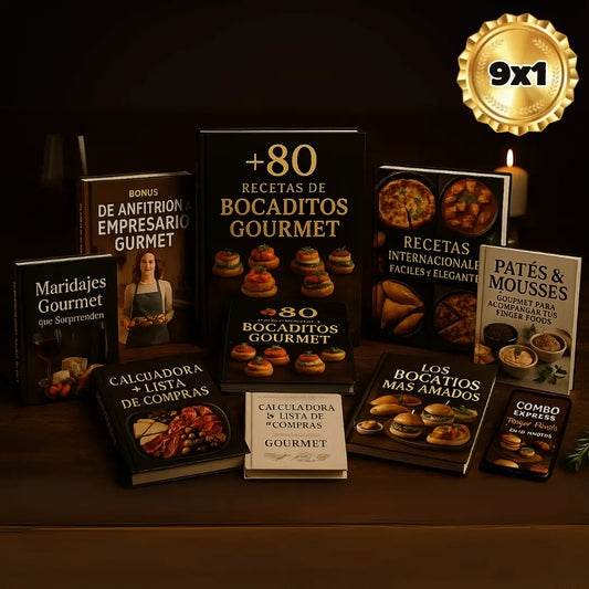 📦 Combo Gourmet 14x1 Plan Comunidad: 3 Ebooks + 11 Bonus Exclusivos 🎁  + Club VIP WhatsApp